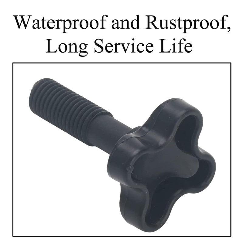 SENRISE 2PCS M12 Plastic Fixing Screw for Outdoor Garden Swing