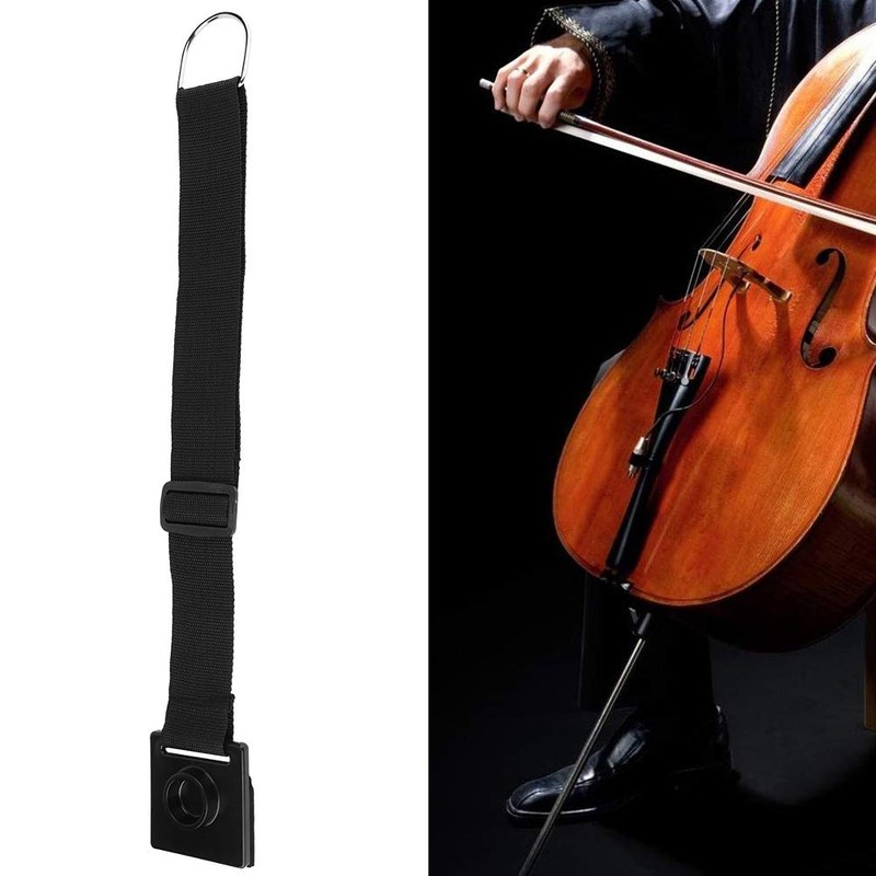 Dilwe Cello Non-Slip Belt, Oxford Fabric + Sponge Non-Slip Mat,