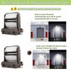 Dusk to Dawn100W Rotatable LED Wall Pack Light, 5000K 14000LM