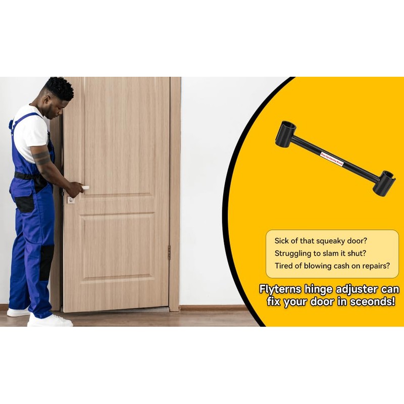 Hinge Gap Adjusting Wrench, Residential and Commercial Door Hinge Adjustment