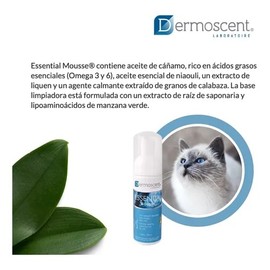 Espuma Para Baño En Seco Para Gatos 150 Ml, Dermoscent