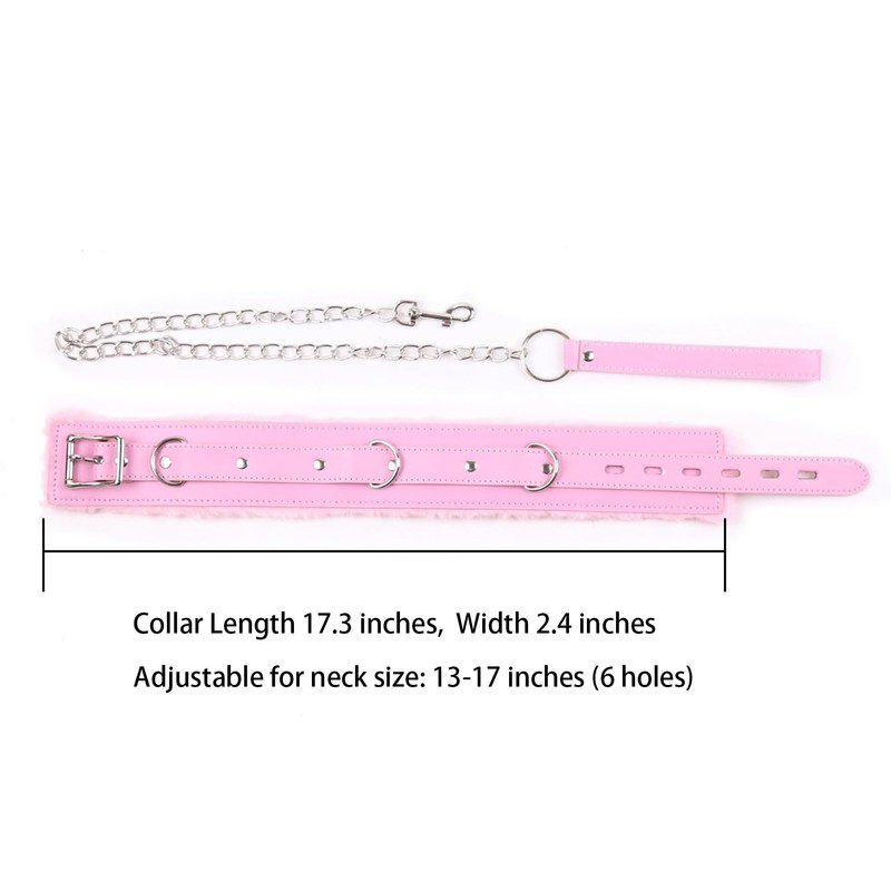 BellaaMm Leather Collar for Women, Adjustable Choker Collars Necklaces with