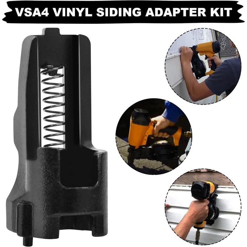 Thaekuns VSA4 Vinyl Siding Adaptor Kit for Bostitch RN46-1 coil