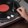 Toyvian 6pcs Record Player Needle Cover Record Needle Protector Replacement