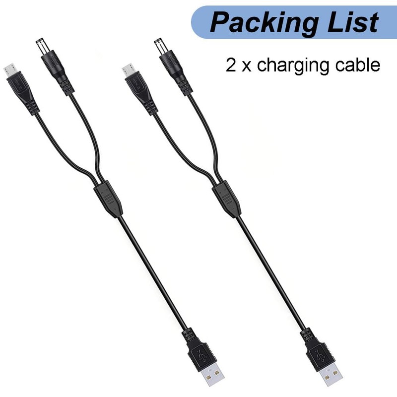 Emilydeals Charger for BOUSNIC Dog Shock Collar, 2 in 1
