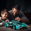 Super Sports Car Building Blocks Sets, 1280 Pieces 1:14 Drift