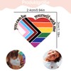 TISCH Pack of 2 Pride Pin Gay Pride Inspirational Quotes