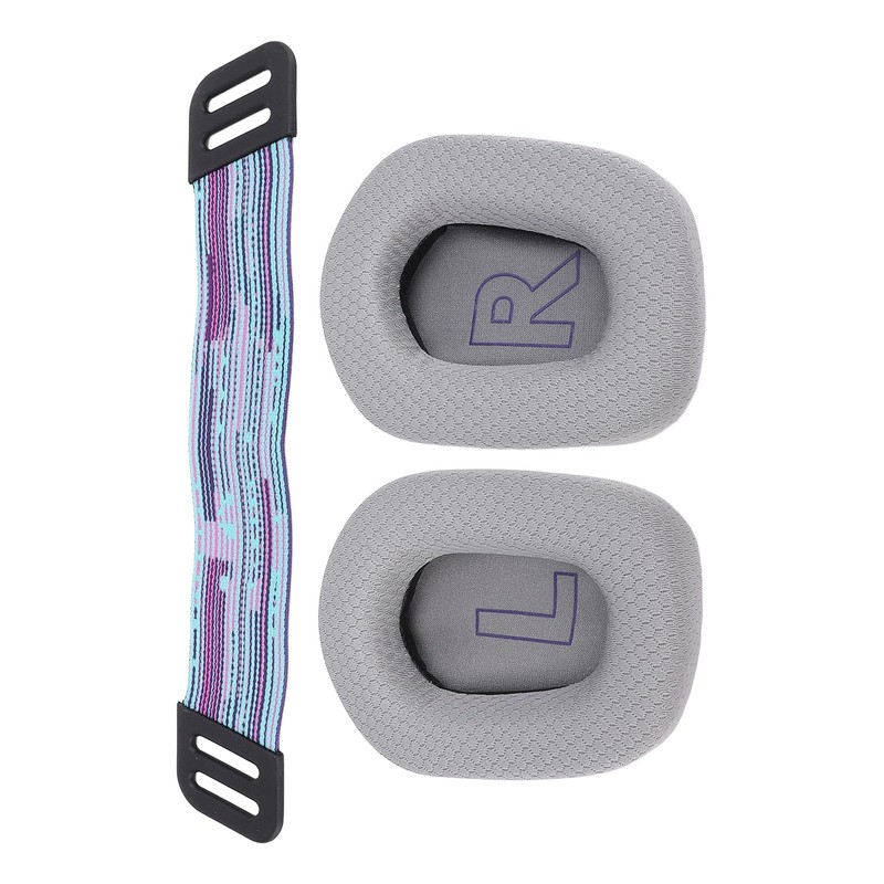 Earpads Cushion and Headband Replacement, Noise Isolation Ear Pads, Breathable