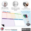 TMS Magnetic Monthly Calendar, Weekly Planner and Daily Organiser for