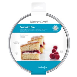 Kitchen Craft 20cm Non-Stick Round Sandwich Pan with Loose Base