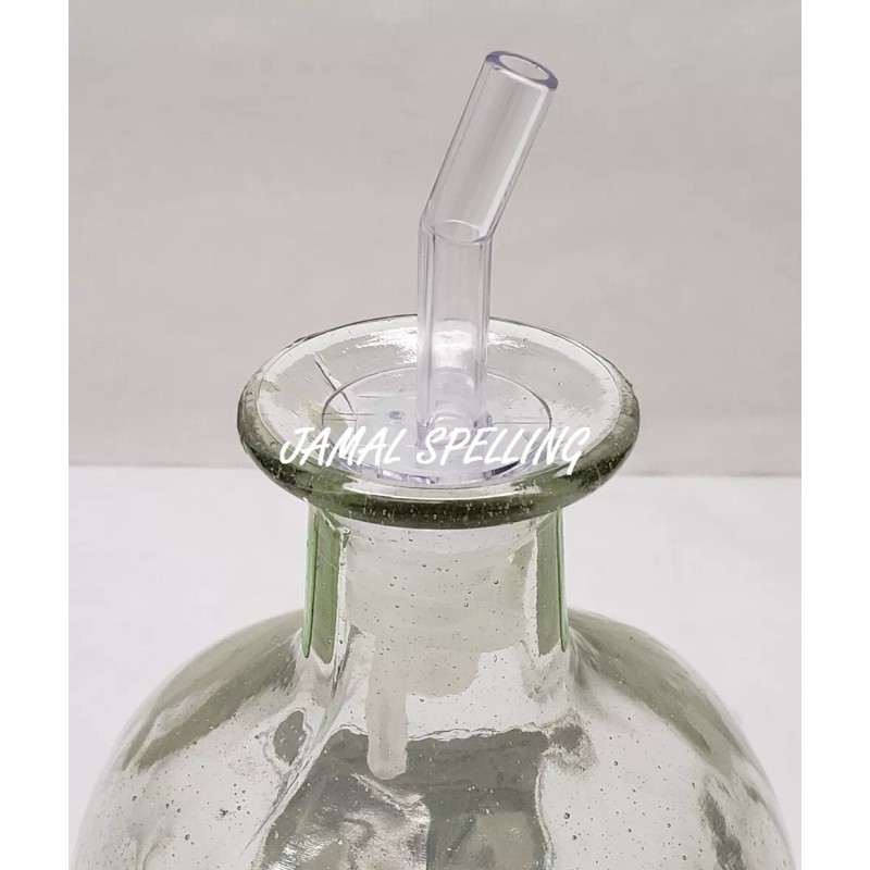 Jamal's Choice 6 Liquor Bottle POUR SPOUTS BIG CORK Pourer