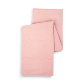 DEMDACO Weighted Cooling Lap Throw Blanket from Comfort Collection 50 x 60 Inch Polyester Coral Pink