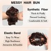 Messy Bun Piece for Women - Fake Hair Scrunchie &