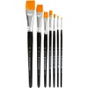 Gold Line Acrylic Brush Set, Size 0-20, W: 2-24 mm,