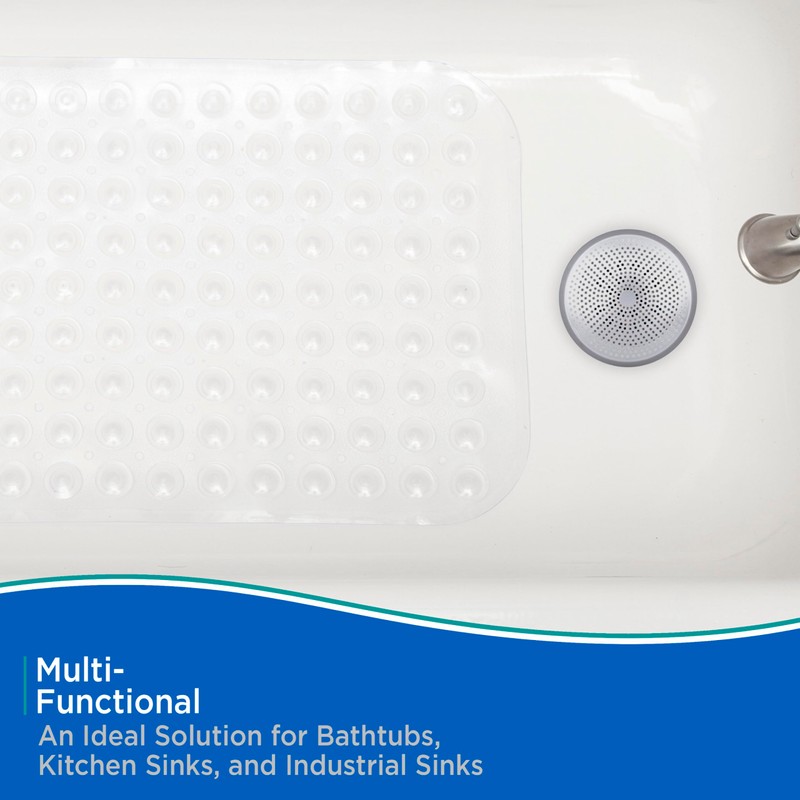 Kenney KN61562 Rust-Proof Bathtub and Shower Drain Cover, Helps Prevent