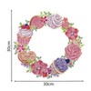 DIY Rhinestones Painting Garland Pattern Crystal Embroidery Picture Decoration KitDZ606