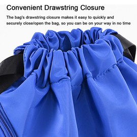 Outdoor Sports Balls Backpack Drawstring Bag Portable Oxford Cloth Basketball Football Organizing Bag Large Capacity Soccer Ball Storage Bag