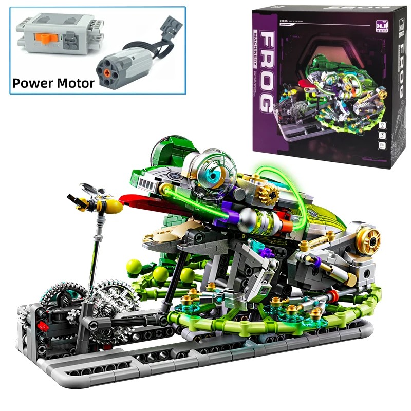 688-Piece Mechanical Animal Building Blocks for DIY Model Building –