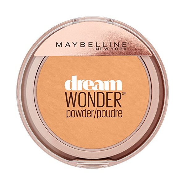 Maybelline New York Dream Wonder Powder Makeup, Golden Beige, 0.19 oz.