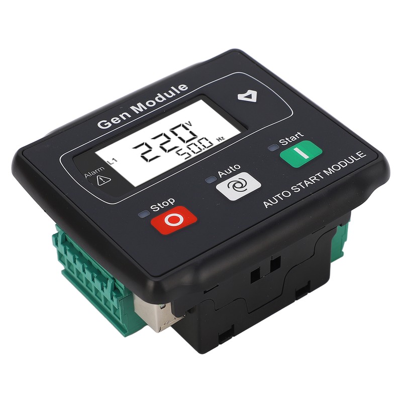 Generator Auto Controller LCD Display Genset Control Module Panel for