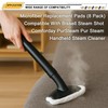 8 Pack Steamer Mop Pads，Compatible with Bissell Pur Steam Shot,
