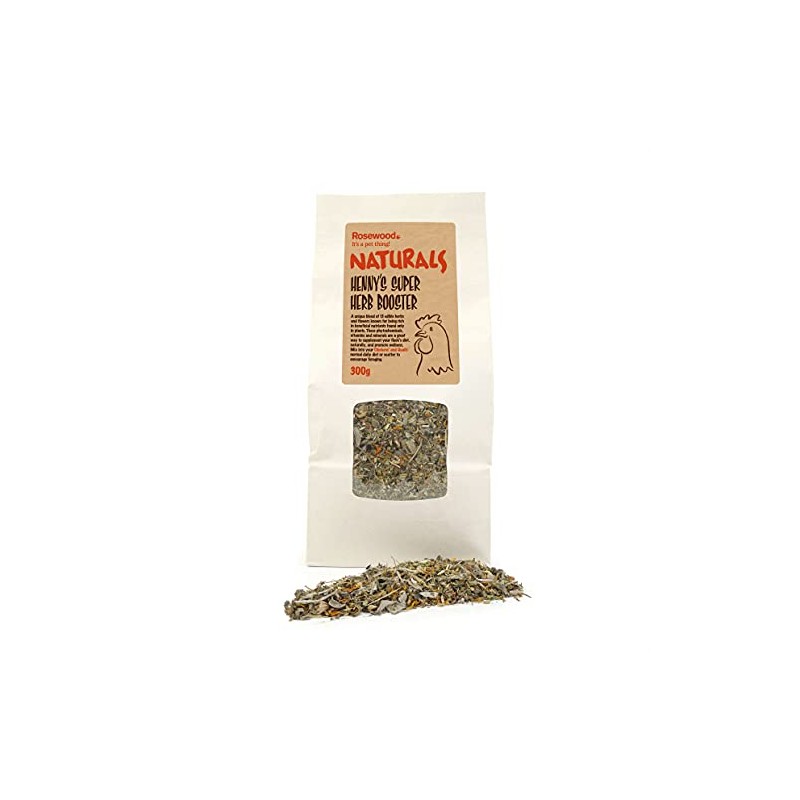 Rosewood Naturals Henny's Super Herb Booster 300g for Chickens and