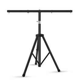 U`King DJ Light Stand for Par Lights - Adjustable Height T-Bar Light Stand, Quick Setup for Stage, DJ Parties, and Concerts