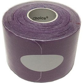 Therapist’s Choice® Kinesiology Tape Pre-Cut Roll (2-Inch x 16.4-Feet) (Light Purple)