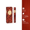 Dobladillo precioso rojo varillas de incienso de rosas (paquete de