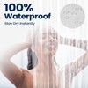 downluxe Clear Shower Curtain Liner, PEVA Lightweight Plastic Shower Liner