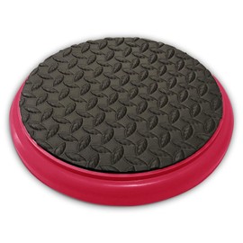 Padded Bucket Lid Diamond Pad Red Frame/Black Pad by Bucket Lidz