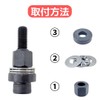 GrowGem Hand Nuts Blind Nuts Hand Riveters Each Size 10pcs