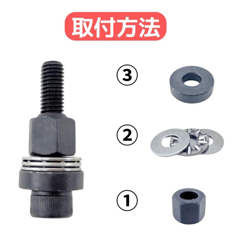 GrowGem Hand Nuts Blind Nuts Hand Riveters Each Size 10pcs