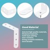 Quluxe 20 Pcs L Shape Bracket Heavy Duty L Bracket