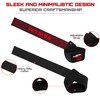 Weight Lifting Straps Neoprene Padded Bodybuilding Strength Training Wrist Straps