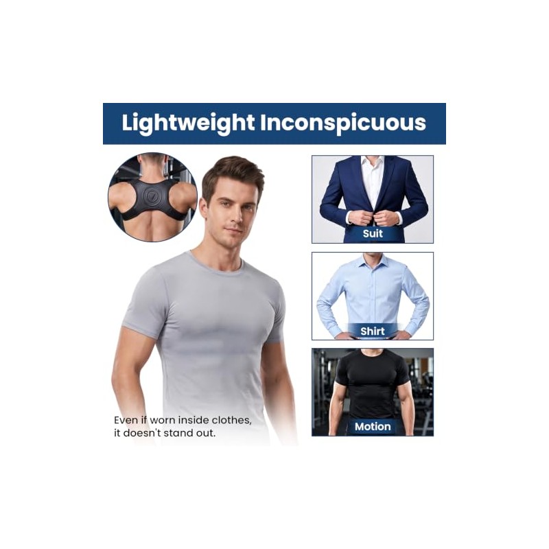 Back Brace Posture Corrector Men Women Upper Back Support
