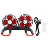 Daisy Pattern Portable Hand Free Neck Hanging Fan USB Rechargeable