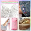 15000Pcs Colorful Flatback Hotfix Rhinestones for Bedazzling, Hotfix Gems