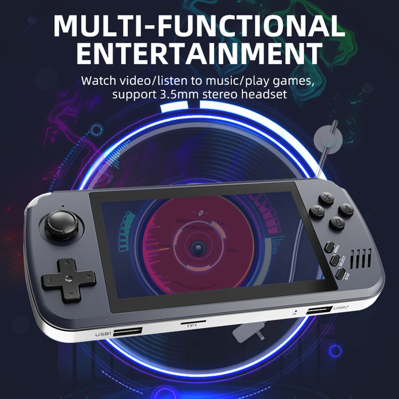 PowKiddy X39 Pro Handheld Game Console Portable Game Player 4.5-inch