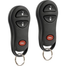 Key Fob Keyless Entry Remote fits Chrysler, Dodge, Plymouth (GQ43VT17T), Set of 2