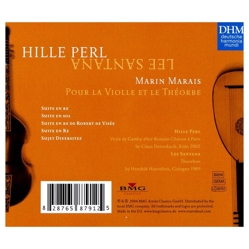 Marais: pour la Violle et le Theorbe