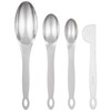 パール金属 ストリームライン メジャー スプーン 4PCS C-2980