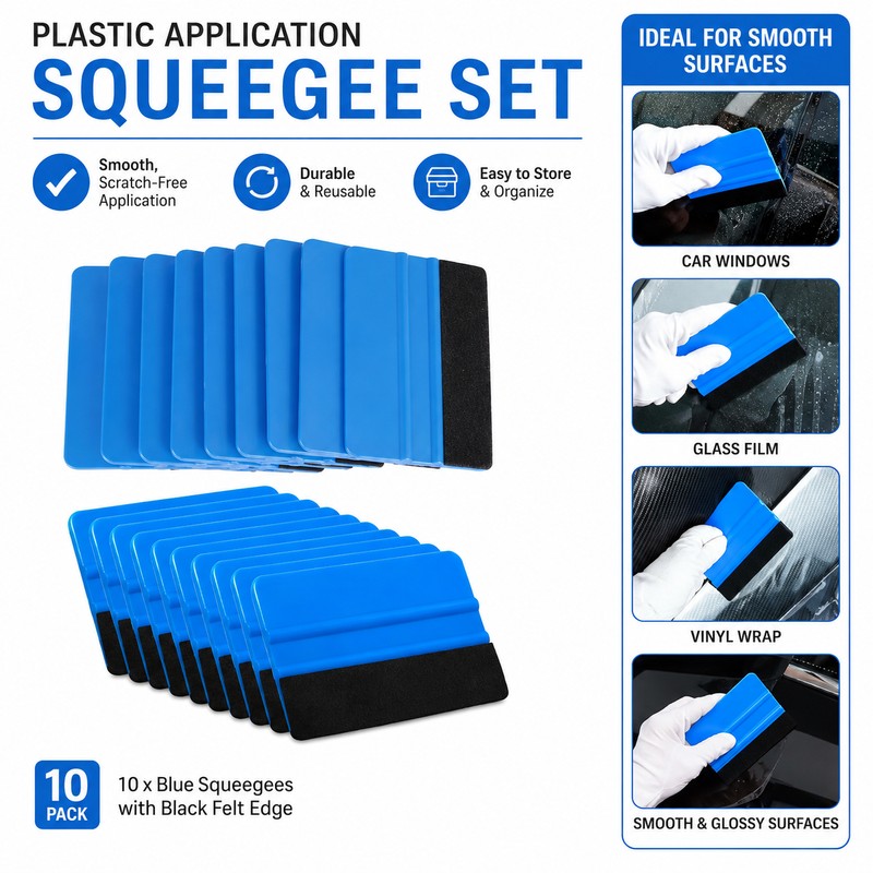 20 pcs Vinyl Squeegee Tool for Scratch-Free Film Application