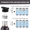 Lexlion Tea Infuser Water Bottle 22 Oz – Triple Wall