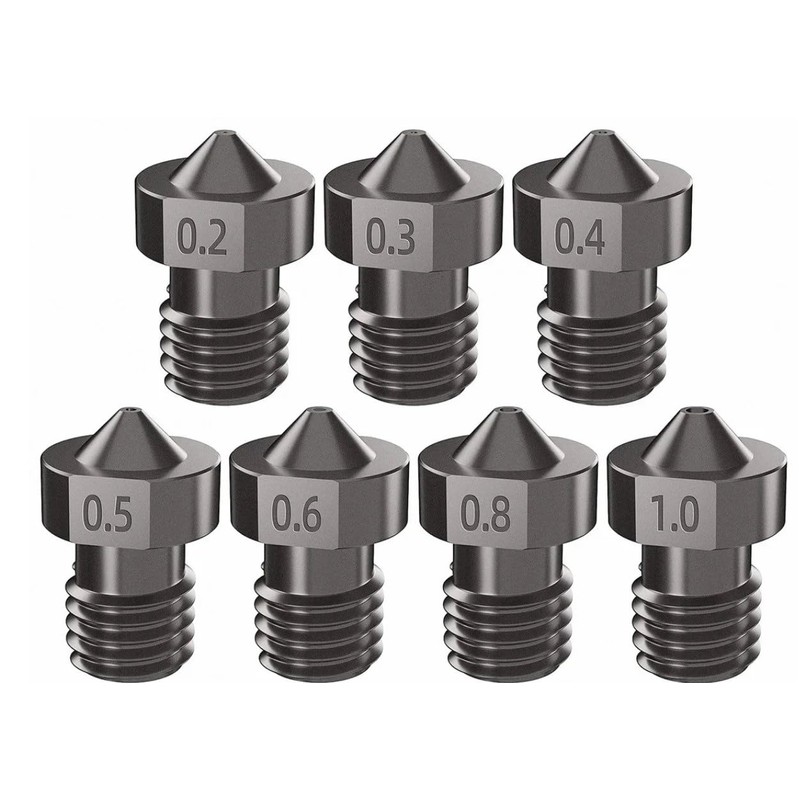 SIUTEC® Premium V5 / V6 Hardened Steel/Hardened Steel, Nozzle/Nozzle, 0.5