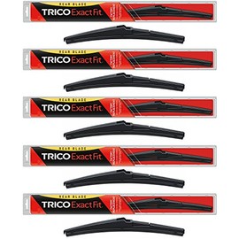 5-Wiper Factory Master Case - Bulk Rear Wiper Blades for Fleets & Service Repair Shops - TRICO 10-A Exact Fit Rear Wiper Blades (Pack of 5)