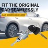 Left Driver Door Lock Cylinder 2 Keys, Compatible with 2014-2018