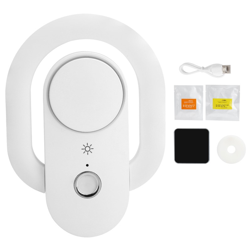Negative Ion Air Purifier with LED Sensing Night Light Portable
