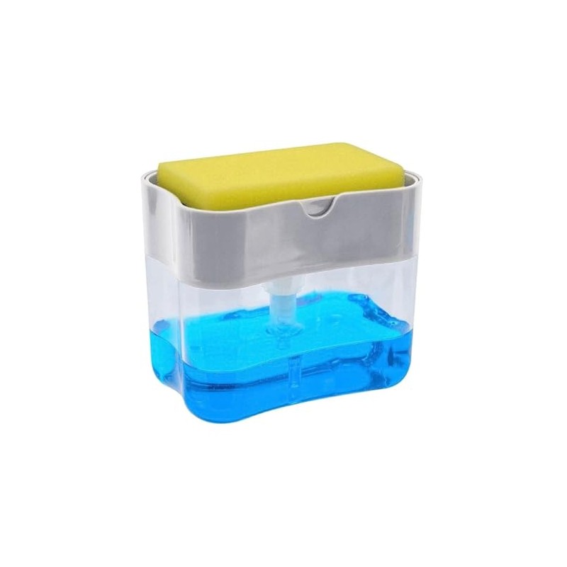 Dispensador de jabón para Cocina con Soporte de Esponja 2