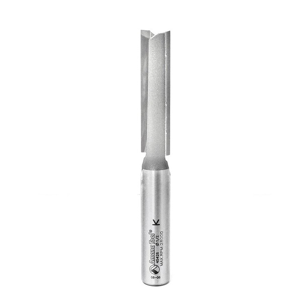 Amana Tool - 45426 Carbide Tipped Straight Plunge 1/2 Dia x 2" x 1/2 Shank